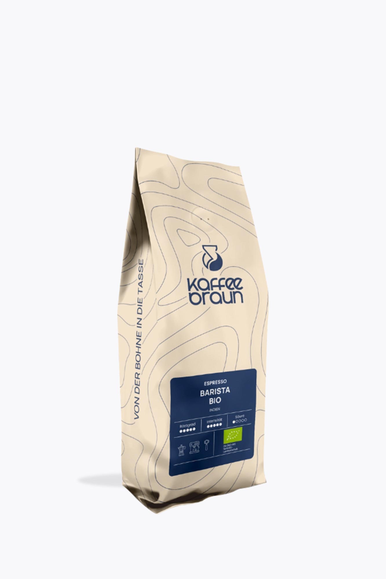 Kaffee Braun Barista Bio