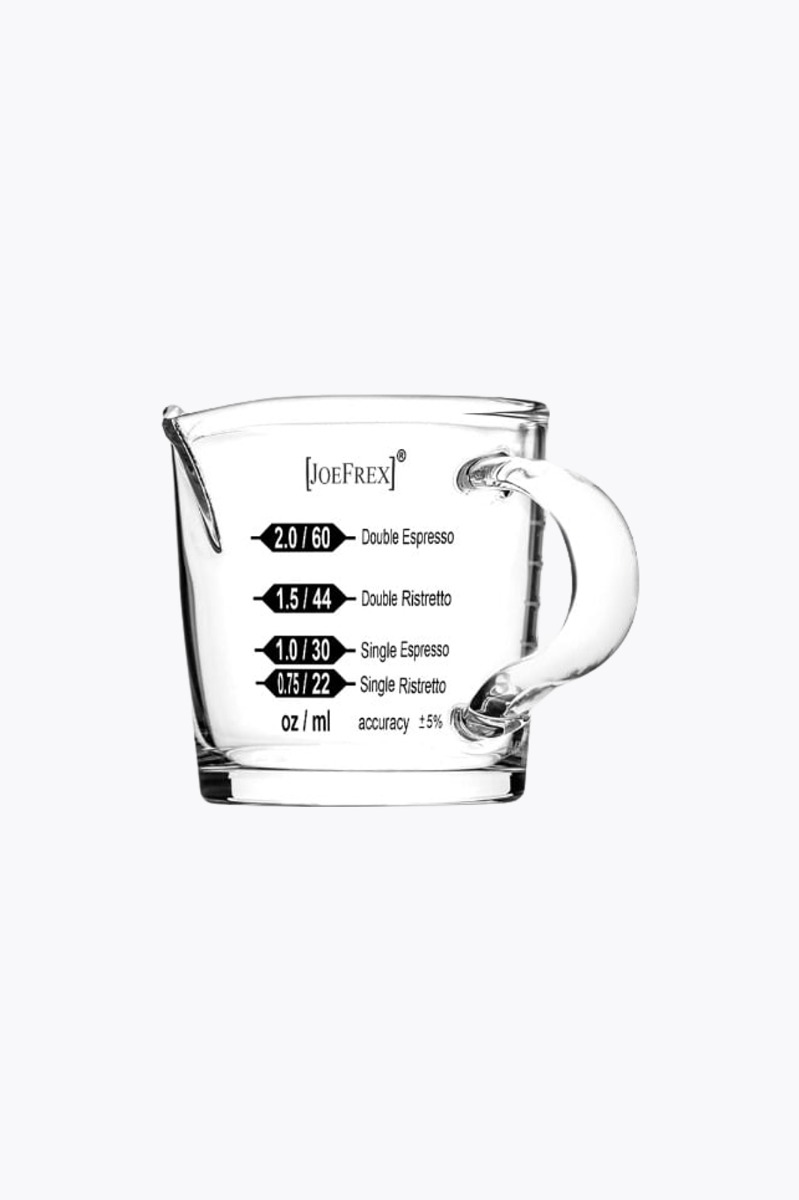 Joefrex Espresso Shotglas dubbele uitloop