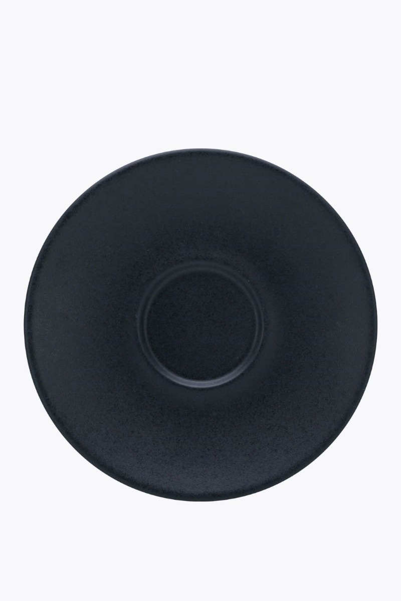 CreaTable Soft Touch Espressountertasse Schwarz