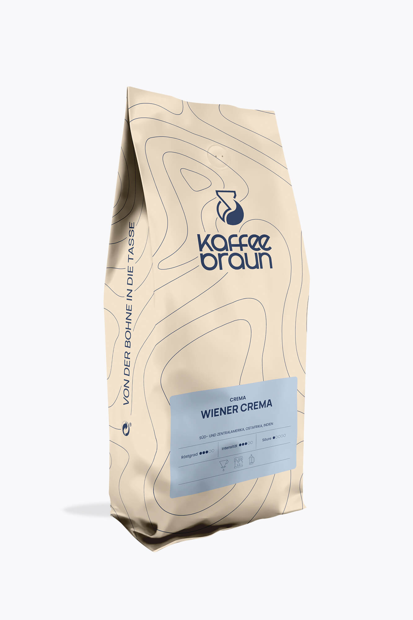Kaffee Braun Wiener Crema
