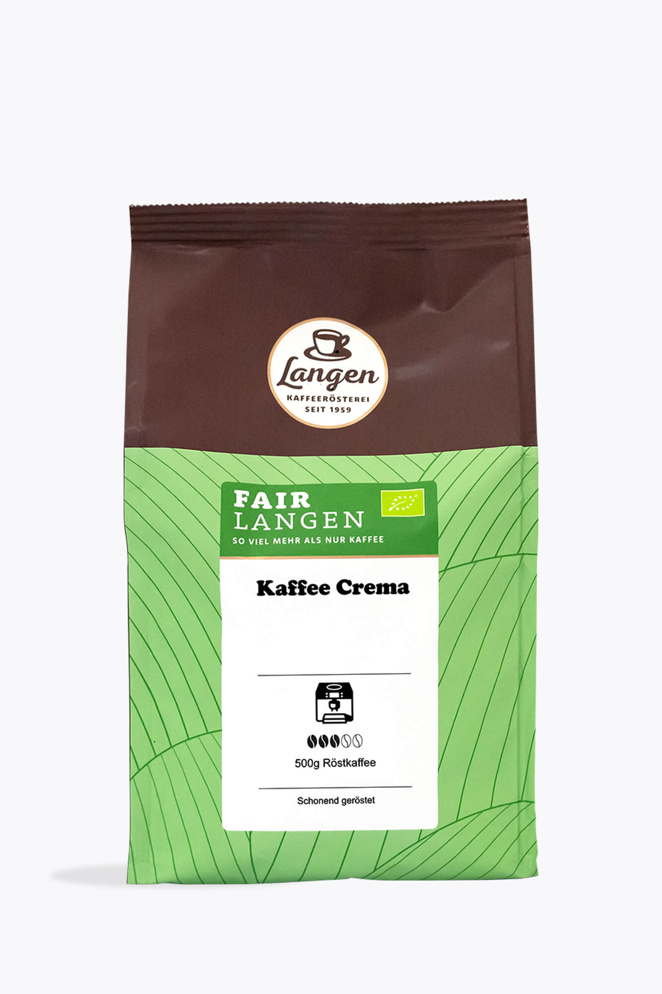 Langen fairLANGEN Cafe Crème Bio 500g