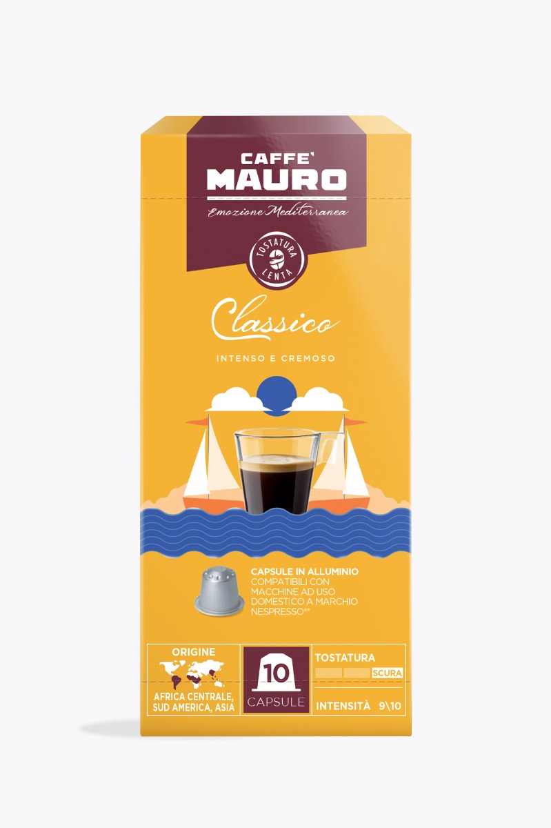 Caffè Mauro Classico 10 capsules Nespresso® compatibel
