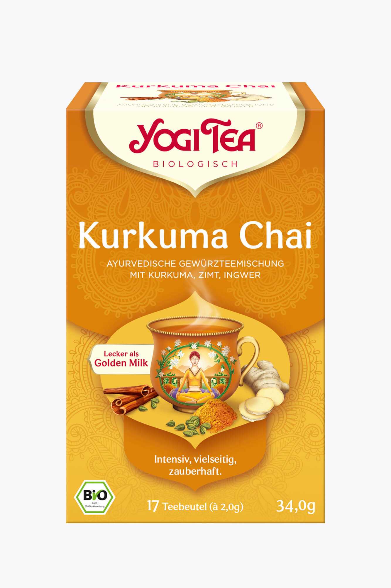 Yogi Tea Kurkuma Chai Bio 17 Teebeutel